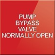 Pump Bypass Valve - Normally Open