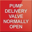 Pump Delivery Valve - Normally Open
