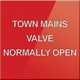 Towns Main Valve - Normally Open