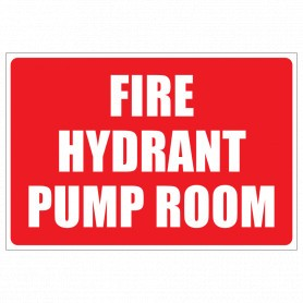 Fire Hydrant - Pump Room